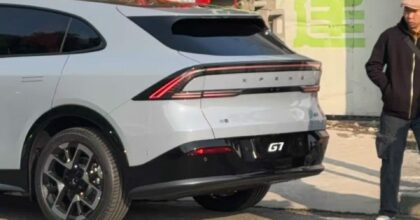 Xpeng G7 exposed testing