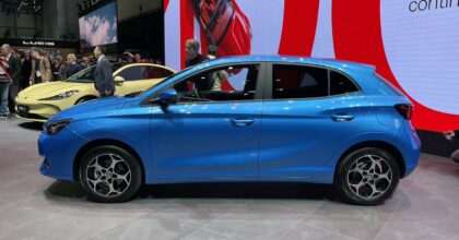 new MG 3 at Geneva
