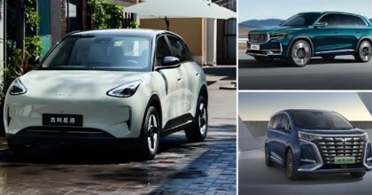 Best-selling sedan, SUV, and MPV in China in 2024