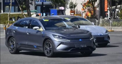 BYD Qin L EV spotted