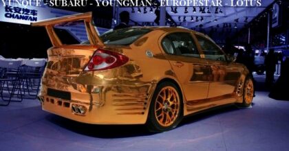 Gold-wrapped Youngman Lotus L5