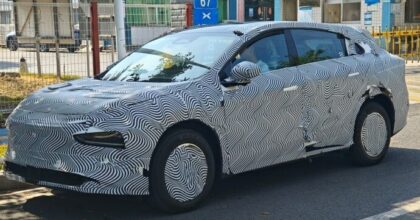Xpeng G7 spied