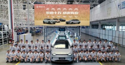 Leap Motors 100,000th model
