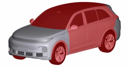 Li Auto L6 patent images CNC