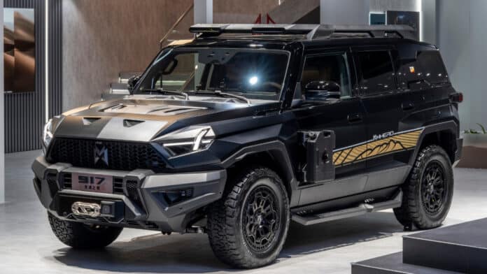 M-Hero 917 from Dongfeng launched in China with 1,088 hp. Starts at 87,500 USD