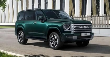 New Haval H9 overseas edition official image