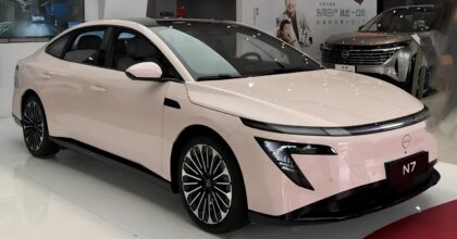 Nissan N7 electric sedan reached dealers in China before the launch