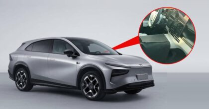 Xpeng G7 exposed interior in China ahead of launch